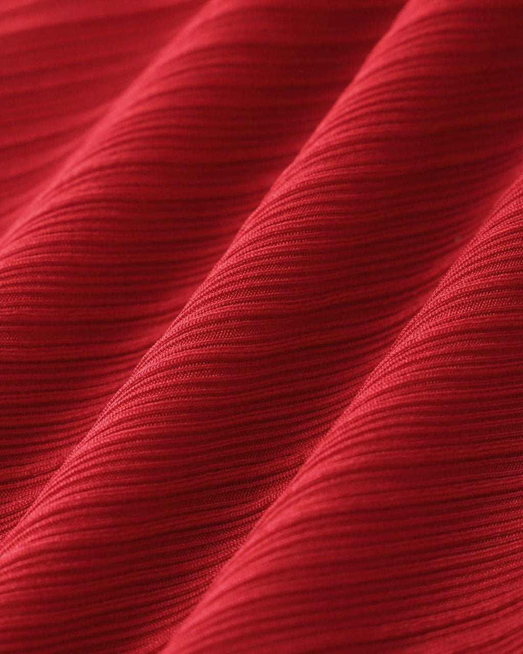 Red A-Line Slip Mini Dress